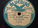 LYDIA MENDOZA - Te Amo, Me Dijiste - RARE BOLERO BLUEBIRD 78rpm