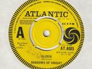 SHADOWS OF KNIGHT Gloria / Dark side Atlantic AT 4085 Demo from 1966