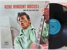 “Gene Vincent Rocks & The Blue Caps Roll” LP   Capitol T-970   VG++ Rockabilly