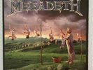 MEGADETH - YOUTHANASIA + INNER + BLUE VINYL - 1994 ORIGINAL - VERY GOOD+