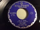 HY-TONES:  HY-TONE 120-I'M A FOOL/I WANT TO KISS YOU-NYC 1959 RARE DOO-WOP 45