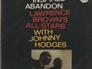 Impulse  A-89 Lawrence Brown With Johnny Hodges, Inspired Abandon LP