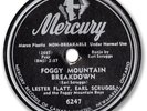LESTER FLATT Country/Rockabilly Banjo 78 RPM Record. Foggy Mountain Breakdown