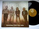 THE DOORS - WAITING FOR THE SUN - 1968 TAN GOLD LABEL   EX+ Vinyl LP ULTRASONIC