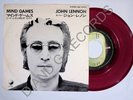 John Lennon – Mind Games EAS-17128 RED VINYL Japanese 7