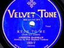 Velvet-Tone #1859V: Annette Hanshaw-Mean To Me/A Precious Little Thing Called V+