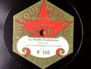 DAMBRINE La Petite Tonkinoise/La Paloma RARE 78T 30cm MUSICA 550/730 VG+++/EX+