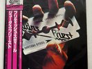 JUDAS PRIEST BRITISH STEEL EPIC 253P208 JAPAN OBI VINYL LP