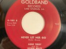 Goldband G-1081 Gene Terry & His Down Beats - No Mail Today, 7