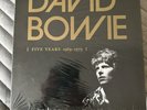 David Bowie Five Years (1969-1972) 10 album vinyl box set from 2015 Brand new