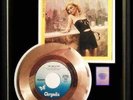 BLONDIE DEBBIE HARRY THE TIDE IS HIGH 45 RPM GOLD RECORD RARE NON RIAA AWARD