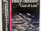 BLACK SABBATH LIVE AT LAST NEMS SP255009 JAPAN OBI VINYL LP