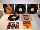 1976 Kiss The Originals NBLP 7032 Vinyl x 3 w Hype Booklet 6 Cards Sticker VG/NM