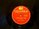 RARE ONIE WHEELER rock-a-billy  78 ONIE'S BOP / I WANNA HOLD MY BABY COL 21523 E