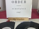 New Order Substance Double LP Vinyl Original 1987 First Edition  Factory 200 Ex