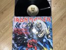 Iron Maiden The Number of The Beast vinyl  EMC3400 VG+/VG 1982