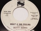 Betty Harris - What A Sad Feeling  (7