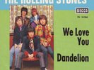 The Rolling Stones ‎– We Love You / Dandelion Decca ‎– DL 25 306  Germany 1967
