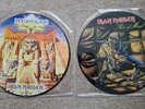 Iron Maiden Picture Discs - Powerslave & Piece of Mind (Misspress)