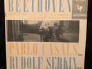 PABLO CASALS cello - BEETHOVEN Sonatas #1 & 5 - SERKIN - COLUMBIA ML 4876 LP