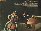 JACQUELINE DU PRE & DANIEL BARENBOIM:  THE FIVE CELLO SONATAS:  1ST UK ISSUE
