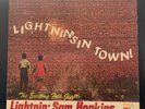 Lightnin’s In Town Folk Art FLP 5003 Rare Blues Lightnin Hopkins LP