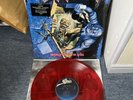 Iron Maiden No Prayer For The Dying Red Vinyl USA  Album Limited Edition.