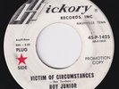 ROY JUNIOR Victim Of Circumstances RARE US garage 45 Back From The Grave LISTEN