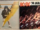 2 Vinyl LP AC/DC '74 Breakout High Voltage Hard Blues Rock Bon Scott Angus Young
