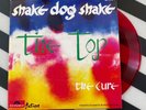 THE CURE-RARE-7 INCH-SHAKE DOG SHAKE-RED COLOUR-TOUR-LIVE-LP/CD-SEE MY AUCTIONS
