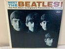 Meet The Beatles BMI Dominated Label 4th Variation Scarce As First Issue EX Cond