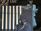 David Bowie Vinyl Albums x2 Stage and David Live Double Gatefold LP VG+
