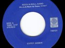 GYPSY AMBER 45-1973-Rock-N-Roll Band b/w Lady (Onyx) Rare East Coast Hard Rock