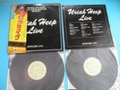 URIAH HEEP 2LP Live January 1973 Japan PSS-273/4-BZ OBI Mint Vinyl