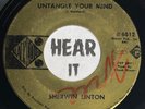 Wicked Loner Psych Fuzz Country 45 SHERWIN LINTON Untangle Your Mind BLACK GOLD