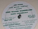 FORD CARS DEALERS Advertising Jingles Radio Spots 45 LP 1960 RARE