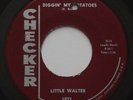 Blues LITTLE WALTER Diggin' My Potatoes / Shake Dancer EX CHECKER 45 HEAR