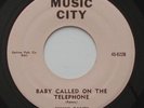 Blues Bay Area JIMMY RANEY Baby Called On The Telephone EX MUSIC CITY 45 HEAR