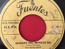 MONKEY SEE, MONKEY DO _ New Swing Sextet  45 Killer BOOGALOO 7