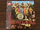THE BEATLES Japan Mono Import Red Vinyl SGT PEPPERS Japanese OBI Audiophile Rare