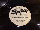 LITTLE TEMPLE(GUS JENKINS) Specialty 475 I Ate The Wrong Part/Cold Love BLUES 78