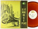 Fatman Riddim Section - Is It War Or Is It Peace LP - Top Ranking Orange Wax VG+
