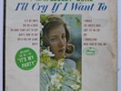 Lesley Gore- I'll Cry If I Want To-1964 Pop  Mono Reissue in shrink NM-/VG+