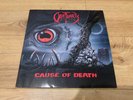 Obituary Cause of Death Vinyl 1990 1st Press Roadracer RC 9370 1 Death Metal