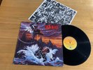 DIO...HOLY DIVER...RARE UK ISSUE ALBUM + INNER ..VERTIGO..VERS 5
