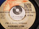 RARE - SOUL/R&B, BARBARA LYNN, I'M A GOOD WOMAN/RUNNING BACK, TRIBE 45-8316