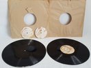 Bing Crosby Al Jolson 2 LPs Radio Recorders Late 1940s 33 1/3 RPM 12