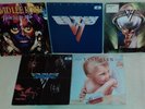 5 LP's Van Halen - Van Halen, 5150, II, 1984, David Lee Roth LP