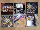 NOW THATS WHAT I CALL MUSIC 1,2,3,4,5,6 VINYL LP Original pressings