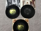 THE BEATLES VINYL 7” RECORD BUNDLE GET BACK / I FEEL FINE / HEY JUDE